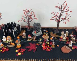 Wee Forest Folk Halloween Fall Lot