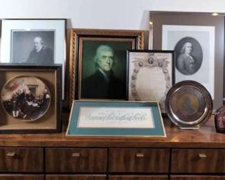 Rembrandt Peale Thomas Jefferson Portrait Presidential Prints