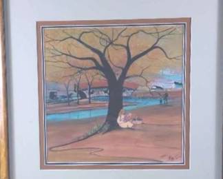  Country Afternoon Giclee By P. Buckley Moss