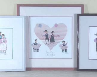  Young At Heart By P. Buckley Moss Prints