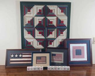 Framed Americana Art