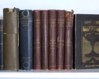 Dickens Works By Collier, Edgar Guest, Kipling And More Antique Books