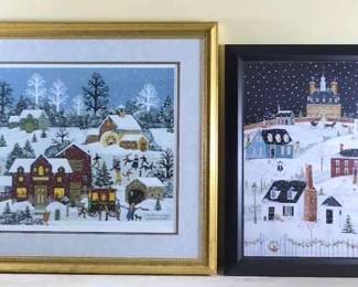 Jane Wooster Scott A Winter Long Ago Karen Cruder Print