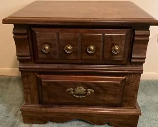 Two Drawer Beside Table