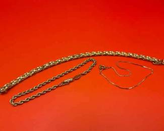 14K Yellow Gold Bracelets