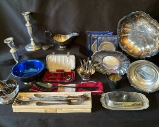 Mixed Metals Assorted Diningware