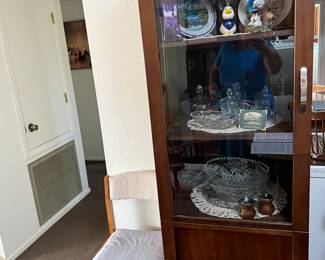 two cabinets