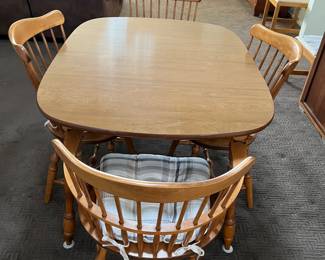 table and 4 chairs