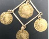 Gold coin jewlery