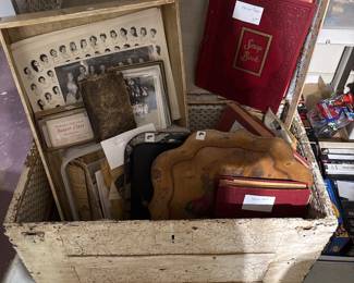 Some vintage fun in an old trunk
