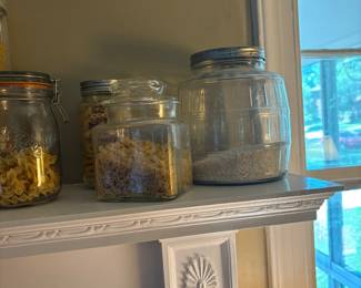 Pantry jars to fit every need semi even full
