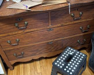 Some wonderful dressers and mirrors in each room, mostly vintage