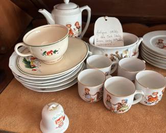 Little child tea said very sweet