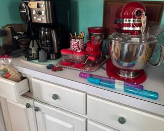 Wonderful appliances and cooking wear a kitchen full of loveliness