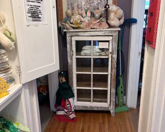 This sweet little cabinet came from Country pumpkin, a very well-known store in College Hill