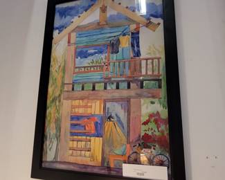 Framed Water Color
