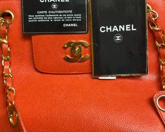 Chanel Supermodel Tote - Rare Orange Caviar Leather