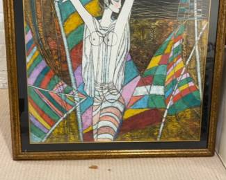 Ting Shao Kuang Framed Abstract Art