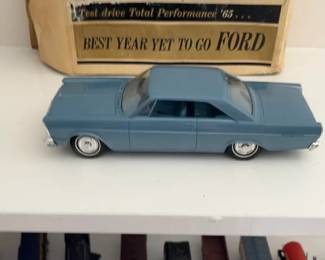 Vintage 1965 Ford Galaxie 500 Model Car