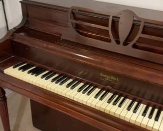 George Steck Upright Piano
