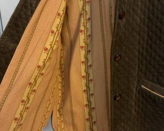 O'Halloran Quilted Velvet Jacket