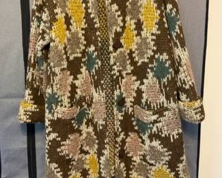 Missoni Sport Houndstooth Knit Cardigan