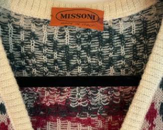Missoni Fair Isle Knit Cardigan