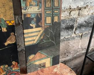 Vintage Asian Panel