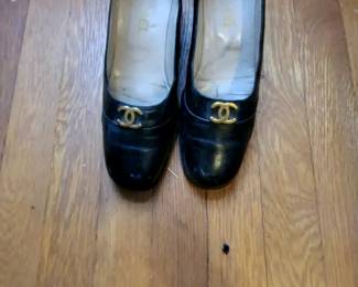 Chanel Leather Ballerina Flats