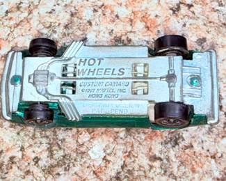 Rare 1967 Hong Kong Redline Green Custom Camaro with white interior. All original