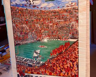 Vintage John Holladay Michigan state posters - some sealed