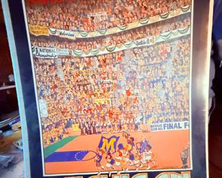 Vintage John Holladay Michigan posters - some sealed