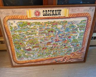 Saginaw wall art