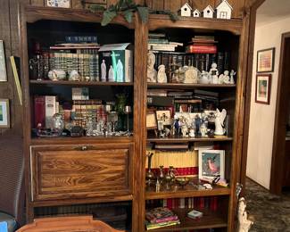 Lots of interesting items for shelfie styling, bookcases too