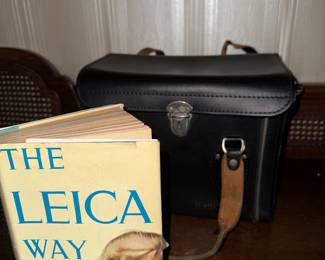 Leica camera w/original case and accs.