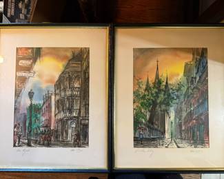 New Orleans watercolors