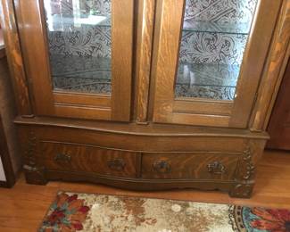 *PRE-SALE NOW Beautiful Carved Double Door Wardrobe / Armoire / Chifforobe Measures 52.5” wide x 21” deep x 86” tall. Could also be used as a China Cabinet, Pantry or Liquor Cabinet Bar $500
