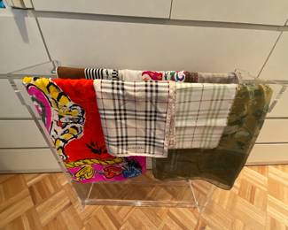 Scarves: Burberry, Escada, Ferragamo, YSL