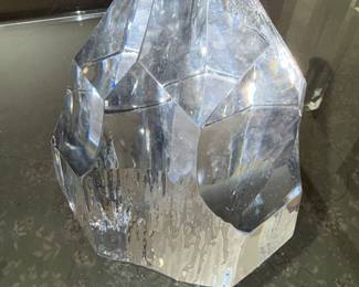 Crystal glacier