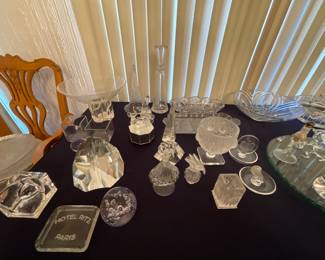 Glass: Lalique, Baccarat