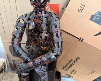 Another metal sculpture