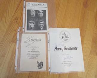 Vintage paper, some signed