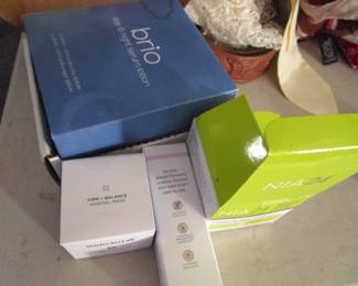 Face products new in boxes (huge boxes full of these)