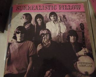 Lots of vintage rock records *vinyl