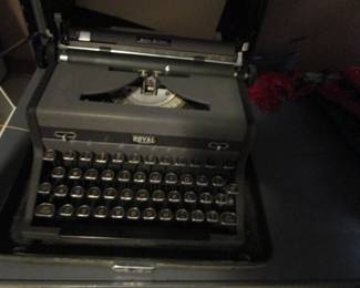 Vintage typewriter