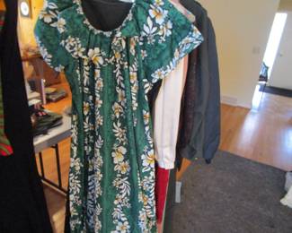 Large selection of vintage/antique clothing