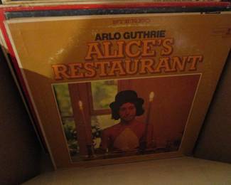 Lots of vintage rock records *vinyl