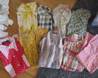Large selection of vintage/antique clothing