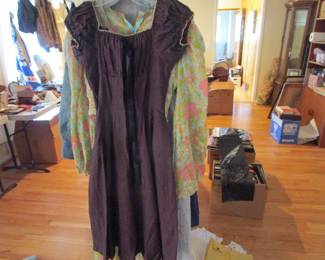 Large selection of vintage/antique clothing