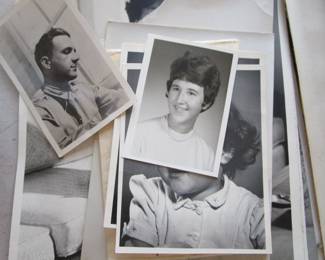 Lots of old b/w photos